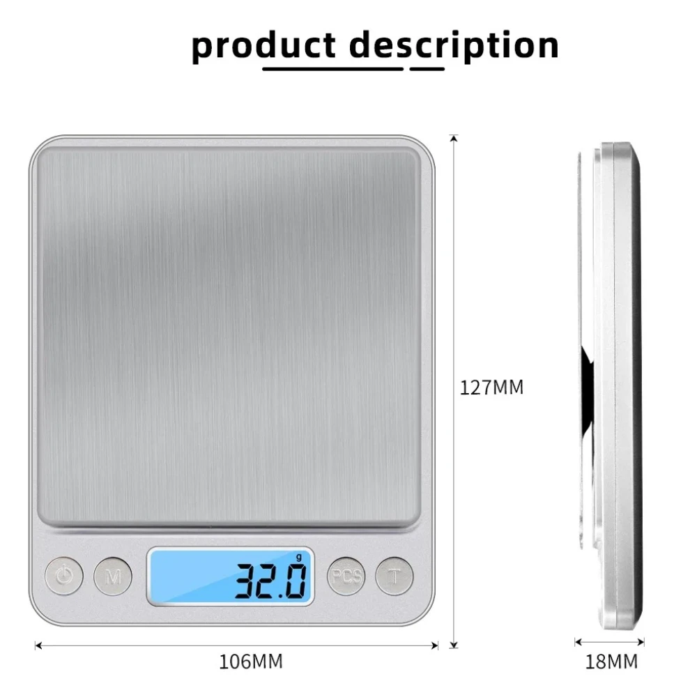 Candle Wax Scale - Balance de cuisine numérique portable multi-spécifications,