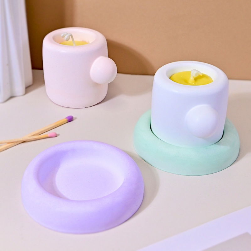 Tasse 3D avec dessous de verre - Candle Containers avis et prix