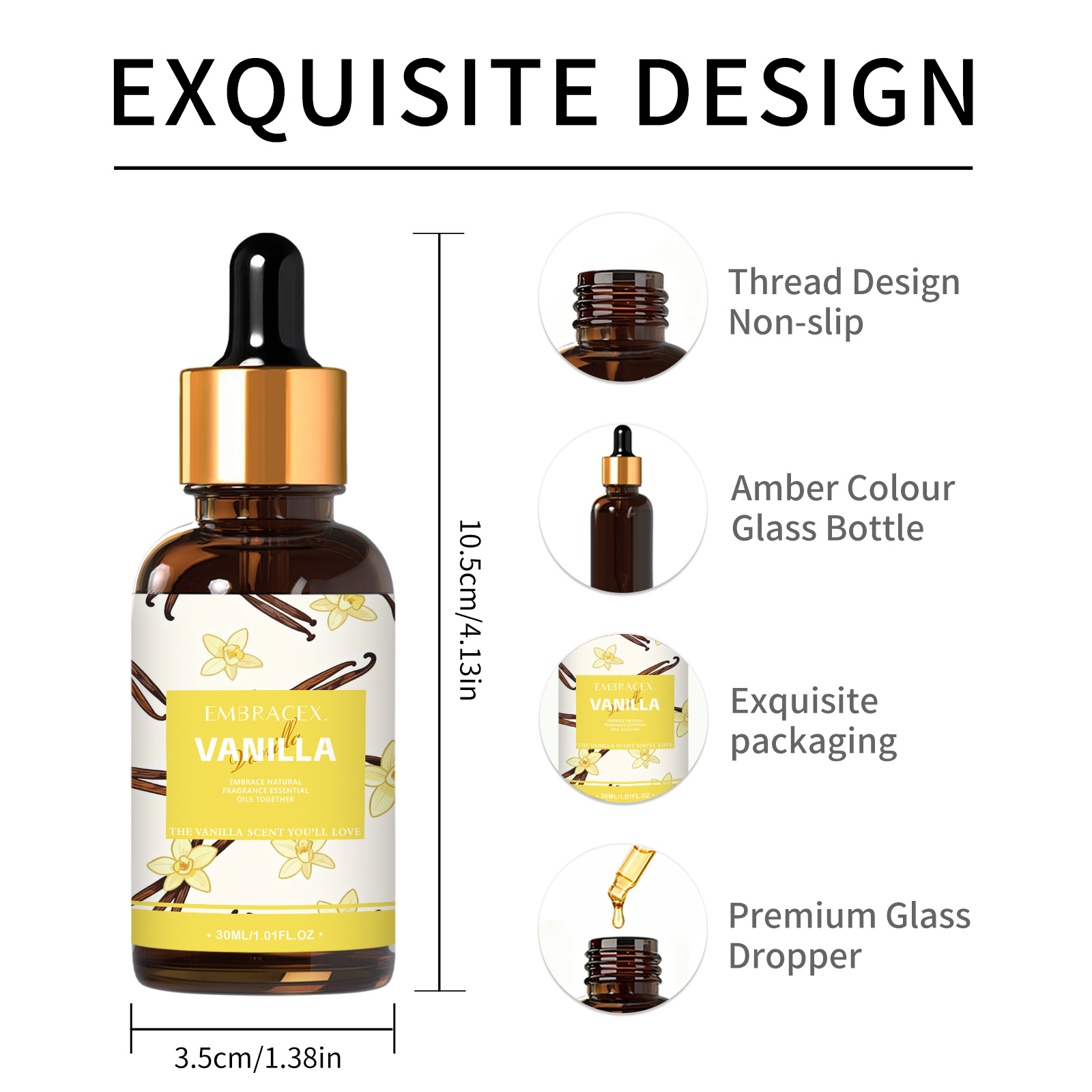 Huiles parfumées à la vanille  - Silk Candle avis et prix