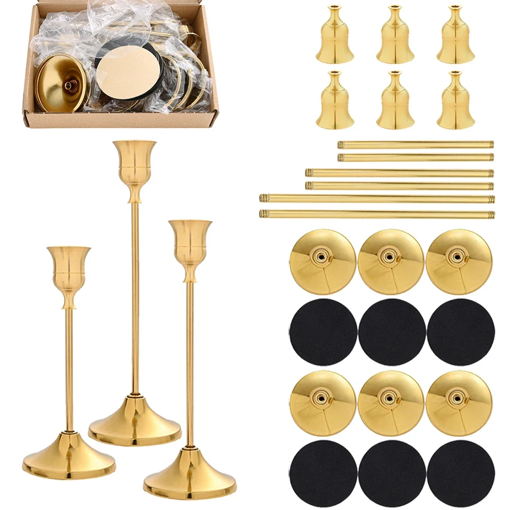 6 ensembles de porte-bougies v - Silk Candle avis et prix